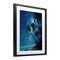 Stupell Industries Moonlit Beach Palm Trees Framed Print Under Glass, design by Ziwei Li